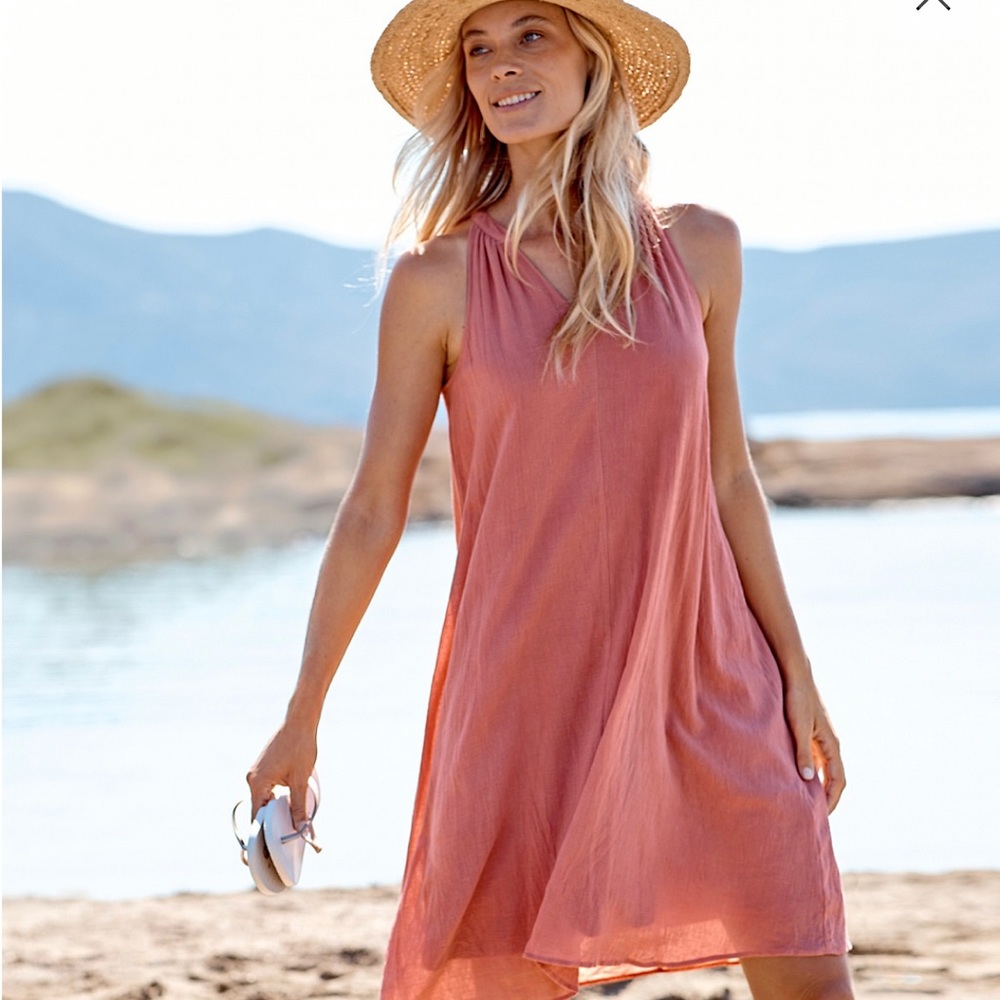 Garnet Hill Cotton Gauze Cover Up